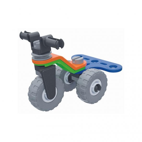 Roy Toy Sök Tak Araçlar 18 Parça SELELİ MOTOR Kendin Yap Oyun Seti 3+ Yaş Üzeri Çocuklar İçin - 2