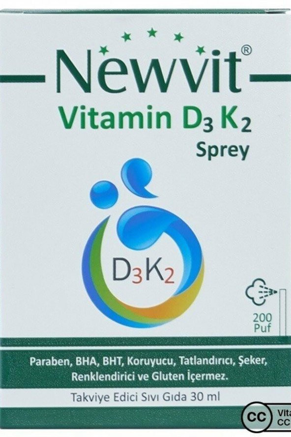 Newvit Vitamin D3 K2 30 ml