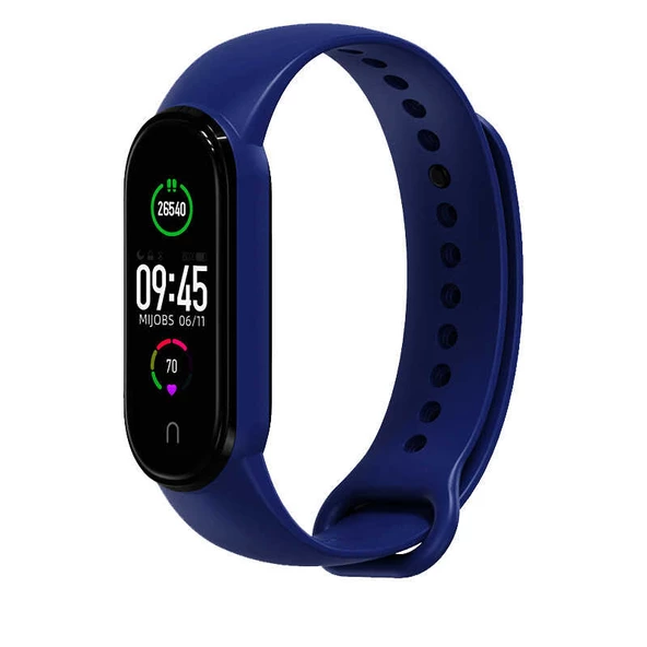 Xiaomi Mi Band 5 Zore Klasik Kordon Lyon Tech  NO1