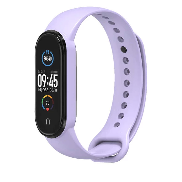 Xiaomi Mi Band 5 Zore Klasik Kordon Lyon Tech  NO11