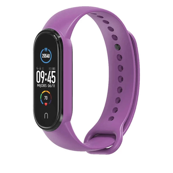 Xiaomi Mi Band 5 Zore Klasik Kordon Lyon Tech  NO10