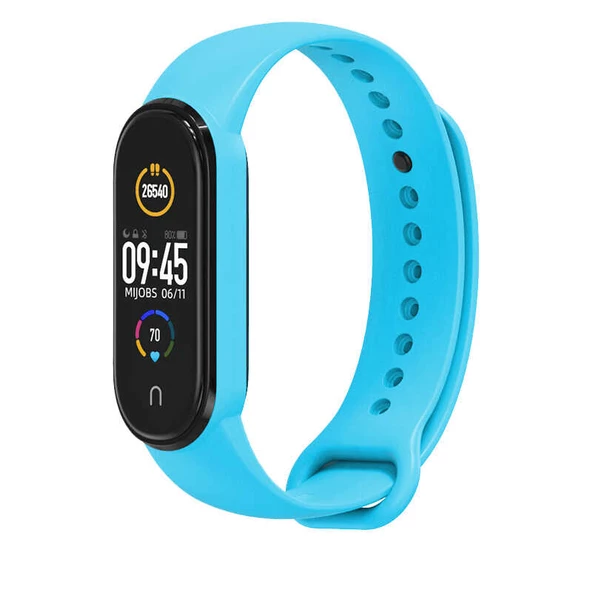 Xiaomi Mi Band 5 Zore Klasik Kordon Lyon Tech  NO4