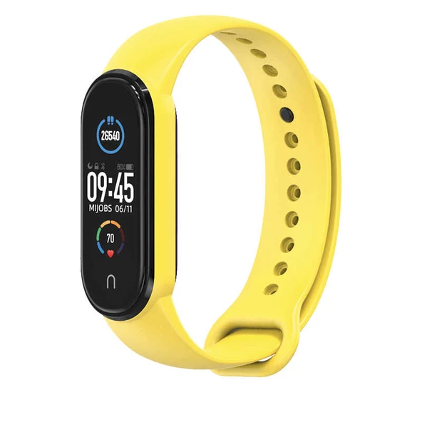 Xiaomi Mi Band 5 Zore Klasik Kordon Lyon Tech  NO23