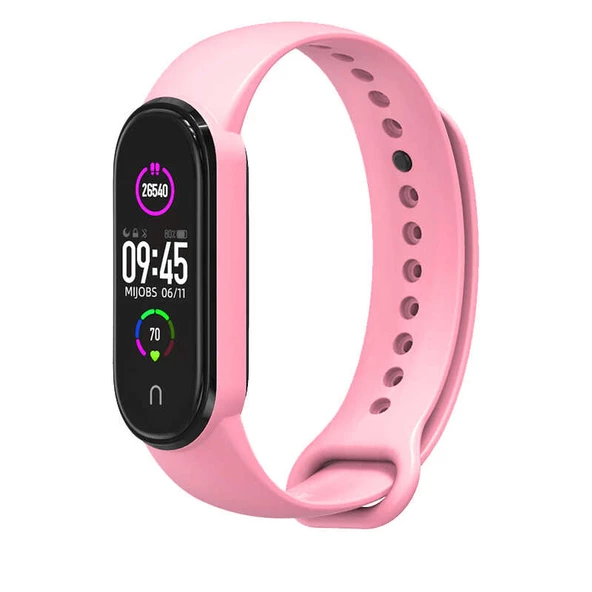 Xiaomi Mi Band 5 Zore Klasik Kordon Lyon Tech  NO18