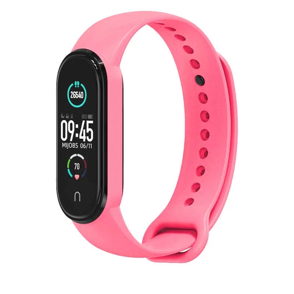 Xiaomi Mi Band 5 Zore Klasik Kordon Lyon Tech  NO19