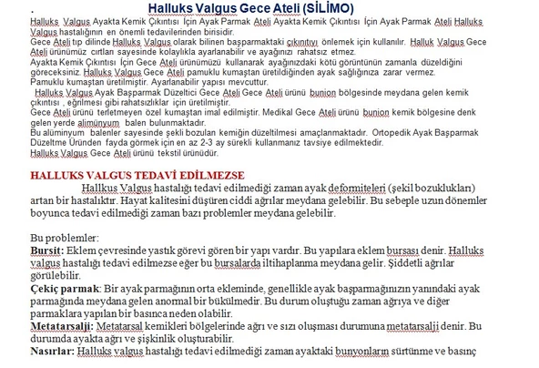 HALLUKS  VALGUS GECE ATELİ MAVİ 2 adet  SİLİKON BUNYON SETİ 2 adet - 6