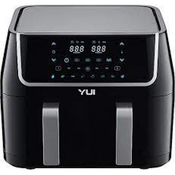 M40 Maxifry Dokunmatik Ekran (5 5) 10lt Çift Hazneli Airfryer Yağsız Fritöz 1800w - 1