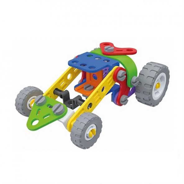 Roy Toy Sök Tak Araçlar 63 Parça RALLİ Kendin Yap Oyun Seti 3+ Yaş Üzeri Çocuklar İçin - 5