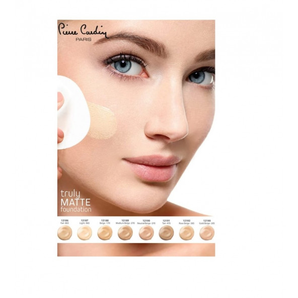 Pierre Cardin Truly Matte Fondöten 170 Beige - 2
