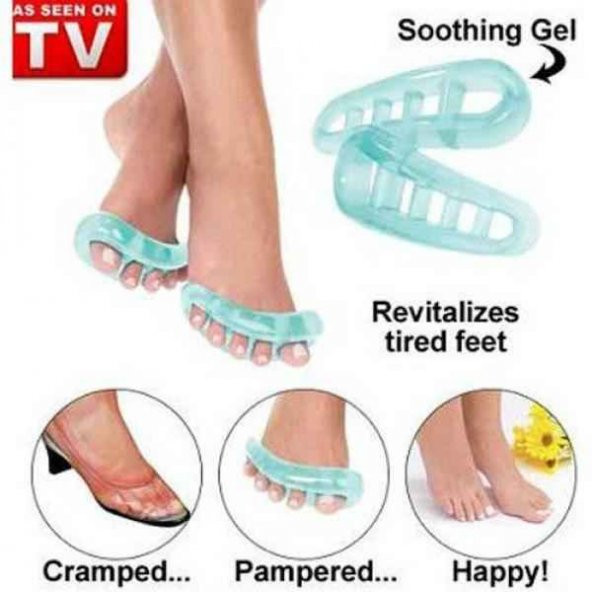 Ayak Parmak Düzeltici - Pampered Toes 2 Adet