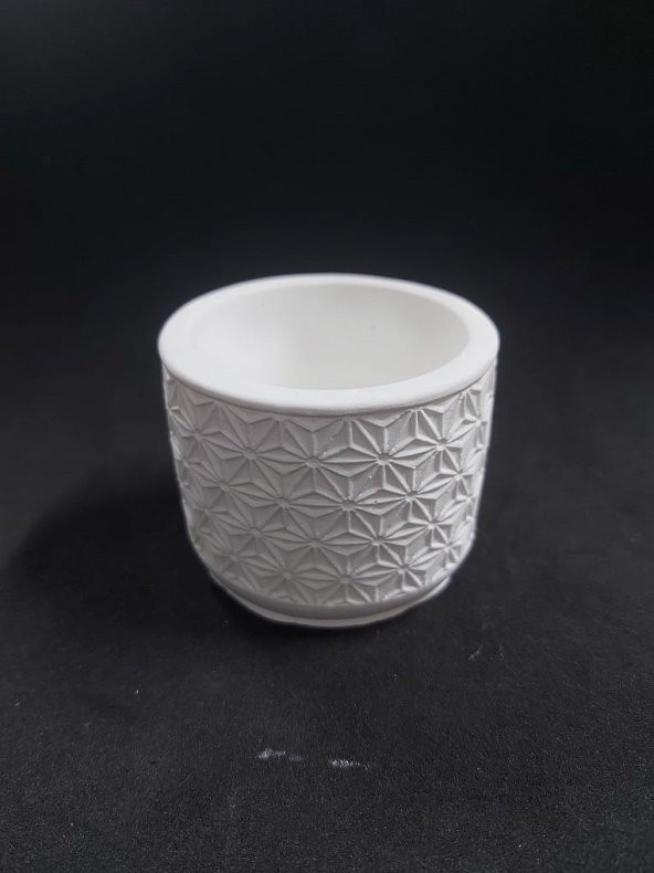 Dantel Desen Saksı 6,5x8cm ürün görseli