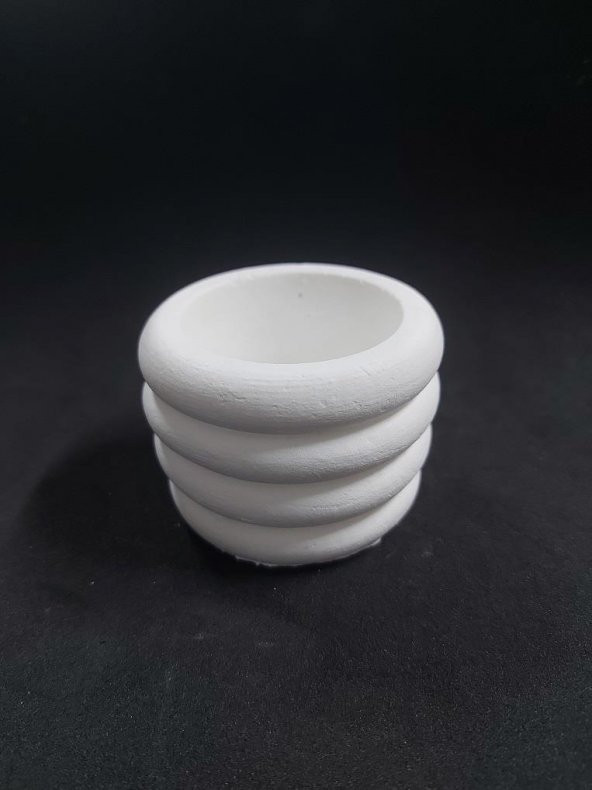 Halka Silindir Saksı 7,5x5,8cm ürün görseli