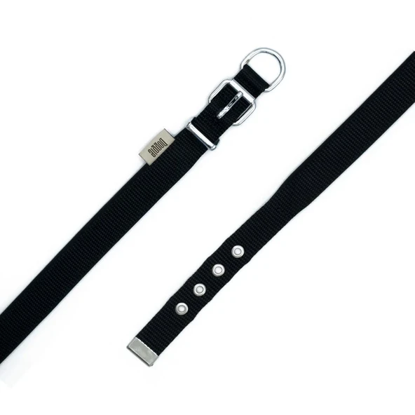 Doggie Konfor Dokuma Boyun Tasması Siyah 2.0*30-35 cm (DSBT-2010 S) - 3