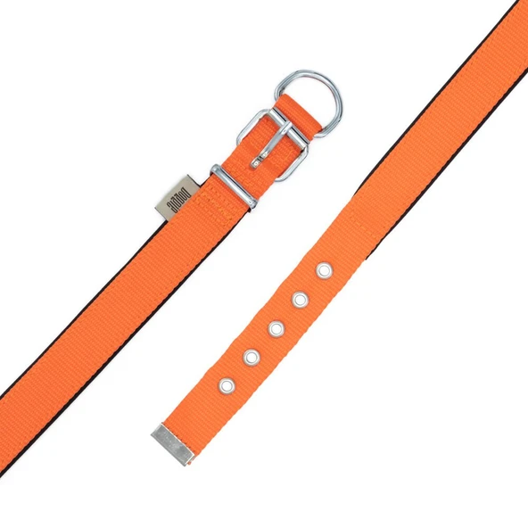 Doggie Konfor Dokuma Boyun Tasması Turuncu 2.5*42-50 cm (DSBT-2510 L) - 3