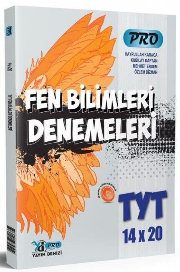 TYT Fen Bilimleri Pro 14 x 20 Denemeleri Yayın Denizi