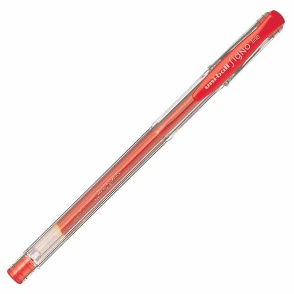 Uni-Ball Roller Kalem Signo Fine Jel Bilye Uç 0.7 MM Kırmızı (12 Li Paket) - 1