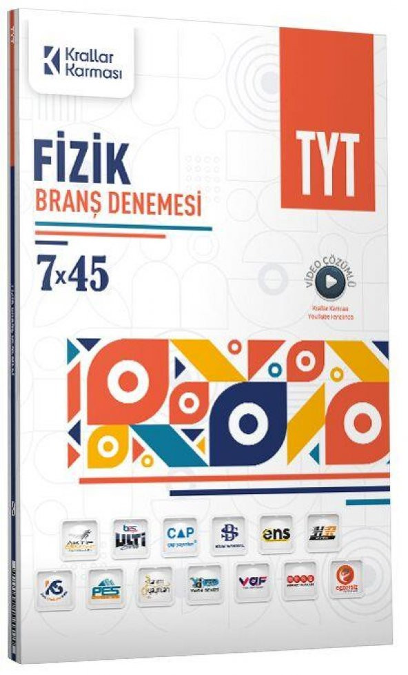 TYT Fizik 7 x 45 Branş Deneme Krallar Karması