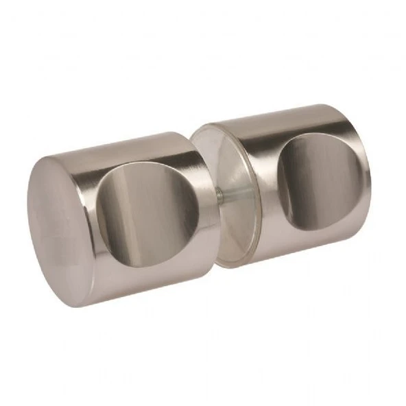 Kale inox tekli cam kapı kolu tokmağı, topuzu, çekmesi ürün görseli