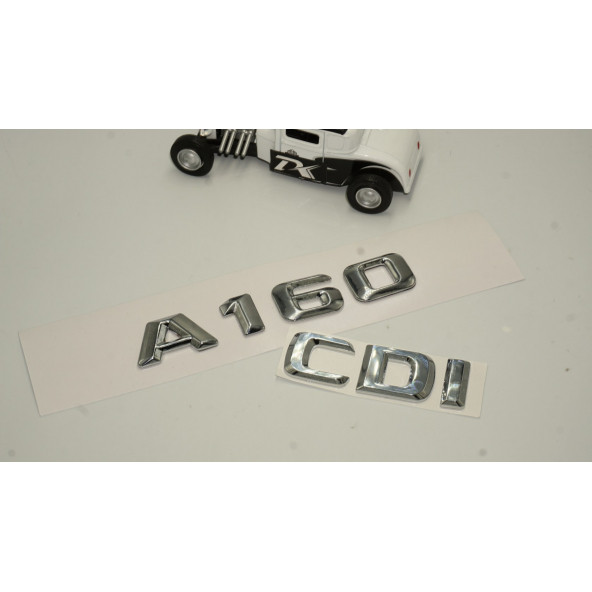 Benz A 160 CDi Bagaj Krom Metal 3M 3D Yazı Logo - Resim 2
