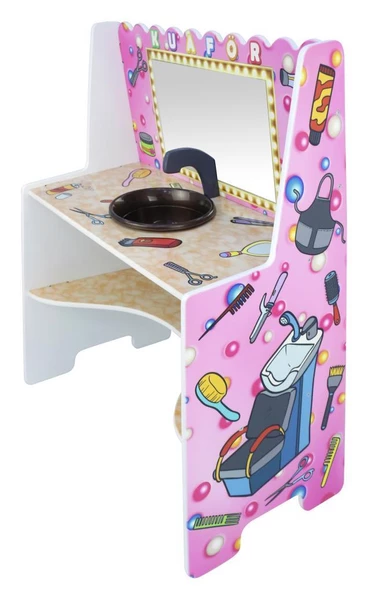 AHŞAP MİNİ KUAFÖR KÖŞESİ - 2