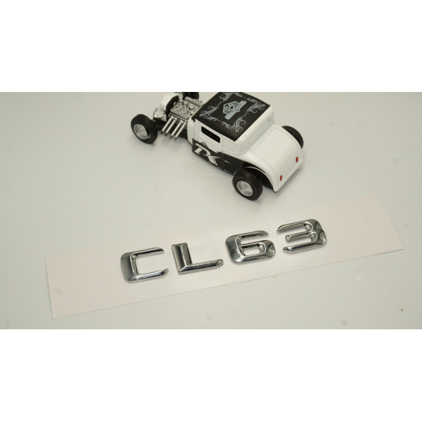 Benz CL63 Bagaj Krom Metal 3M 3D Yazı Logo - 2