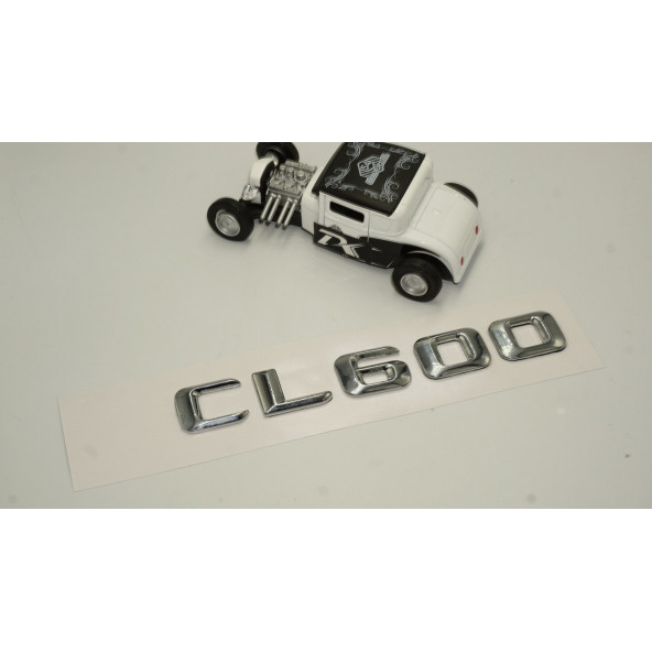 Benz CL600 Bagaj Krom Metal 3M 3D Yazı Logo - 2