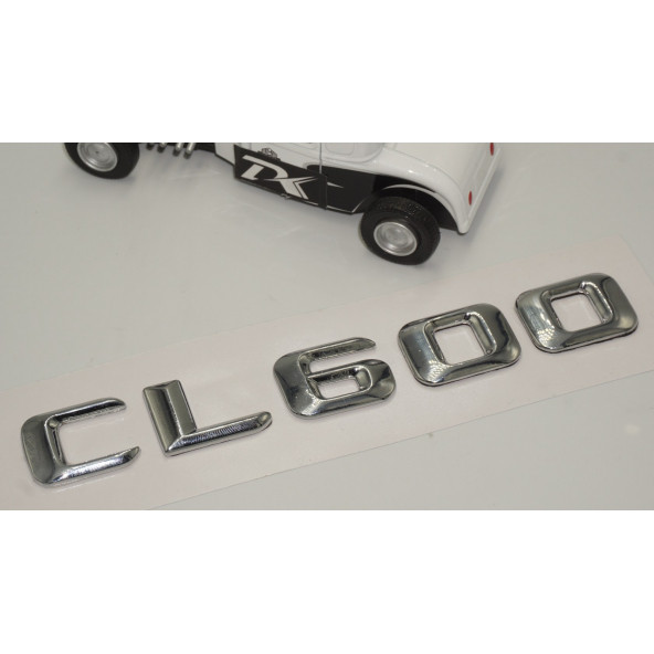 Benz CL600 Bagaj Krom Metal 3M 3D Yazı Logo - 3