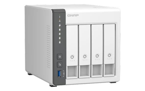 QNAP TS-433-4G 4 YUVALI 4GB DEPOLAMA ÜNİTESİ (Resmi Distribütör Garantili) - Resim 4