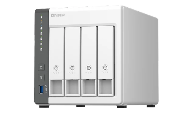 QNAP TS-433-4G 4 YUVALI 4GB DEPOLAMA ÜNİTESİ (Resmi Distribütör Garantili) - Resim 2