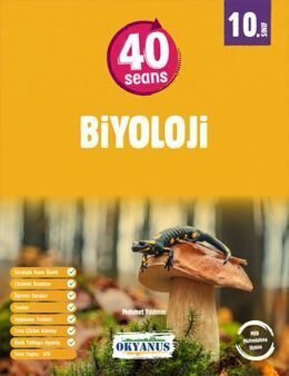 Okyanus Yayınları 10. Sınıf 40 Seans Biyoloji