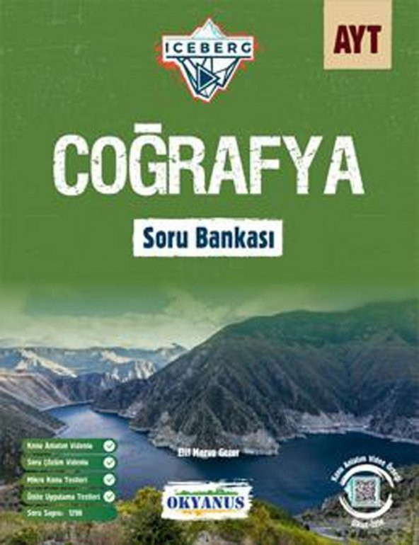 Okyanus Yayınları AYT Coğrafya Iceberg Soru Bankası