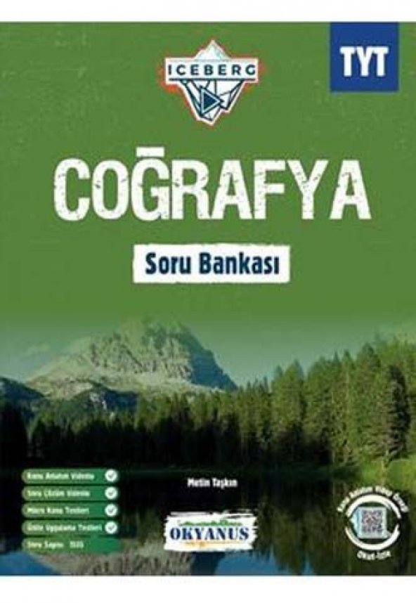 Okyanus Yayınları TYT Coğrafya Iceberg Soru Bankası