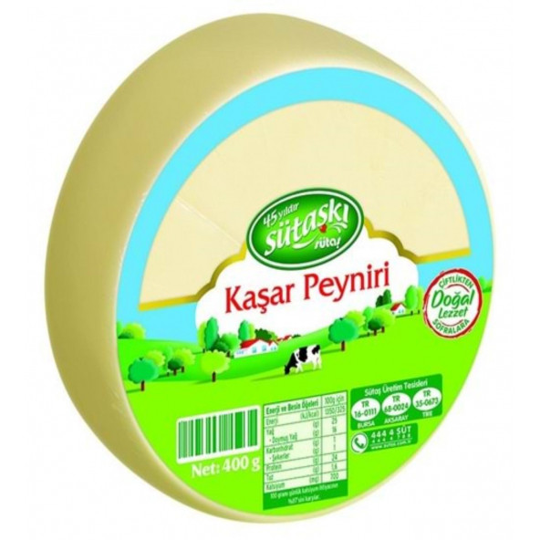 Sütaş Kaşar Peyniri 400gr