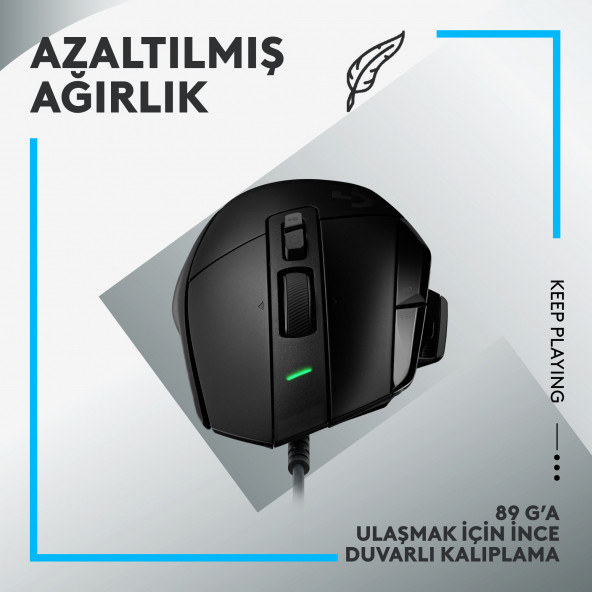 Logitech G502 X Kablolu Gaming Mouse Siyah 910-006139 - 6