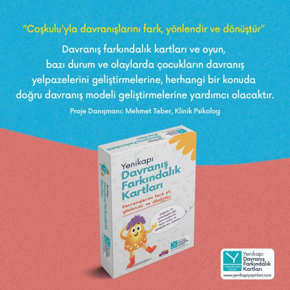 Yenikapı Davranış Farkındalık Terapi Kartları Seti - 2