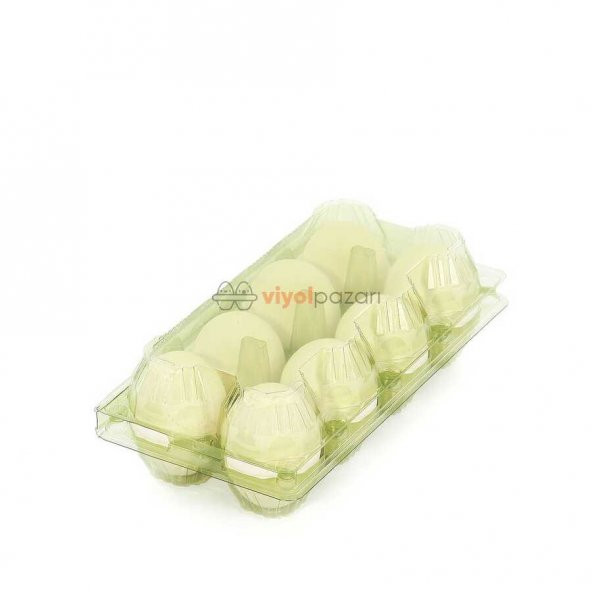 8 Li Yeşil Yumurta Viyolü 800 Adet - Resim 6