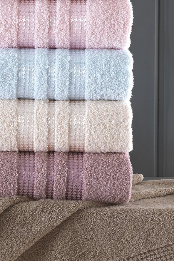 Stars 50x90 cm 6lı Extra Yumuşak El ve Yüz Havlu Seti - 3