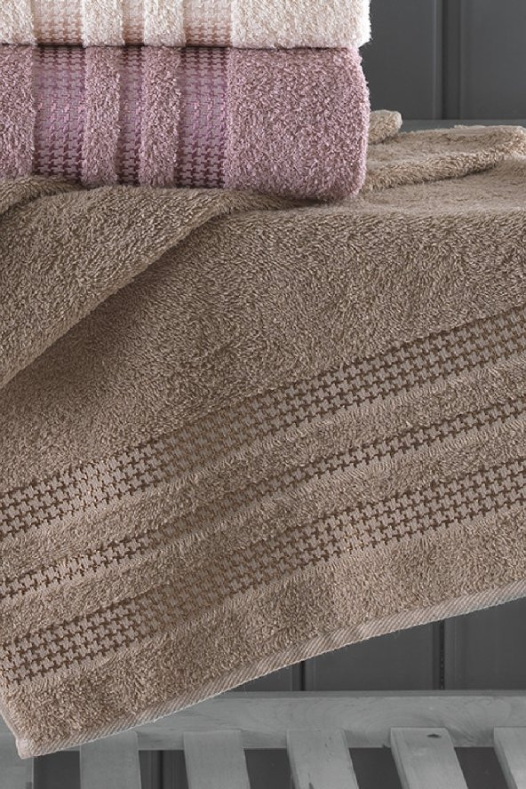 Stars 50x90 cm 6lı Extra Yumuşak El ve Yüz Havlu Seti - 4