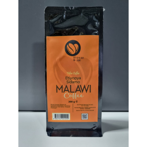 MALAWI COFFEE ETİYOPYA SİDAMO 200 G