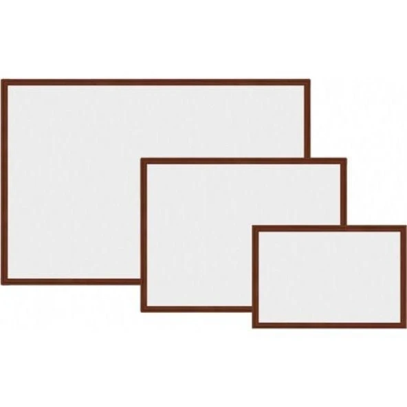 Panda Yazı Tahtası Duvara Monte 60X90 Mdf Çerçevel