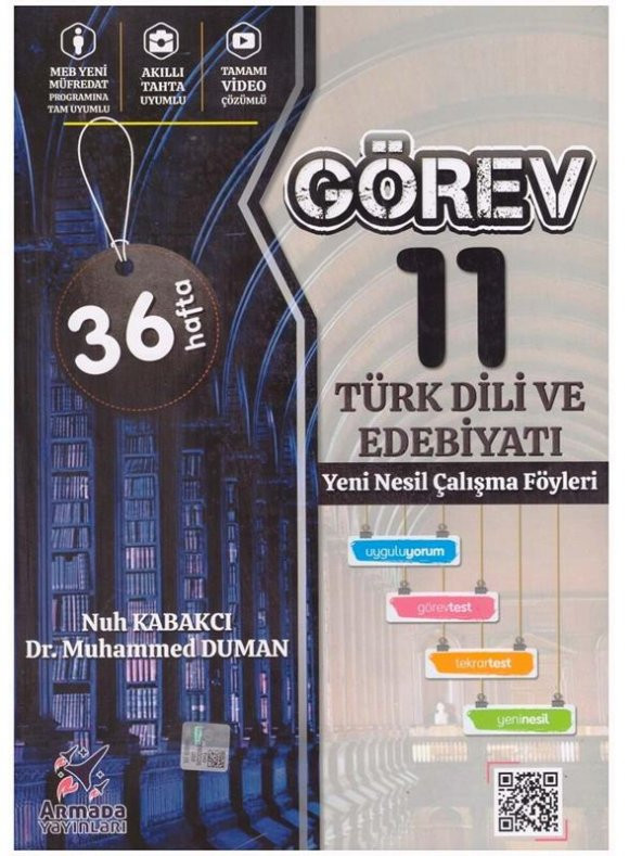 ARMADA GÖREV 11.SINIF TÜRK DİLİ VE EDEBİYATI YENİ NESİL ÇALIŞMA FÖYLERİ