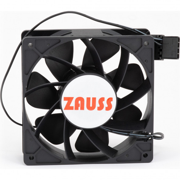 Unichrome Zauss 1.2A 4000RPM 12CM Yüksek Performans Bilyeli Mining Fanı 120MM Kasa Soğutucu A23 - 3