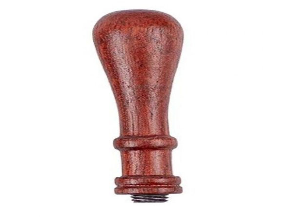 Ahşap Mum Mühürü Sapı Gül Ağacı G2 Özel Tasarım M8 Dişli - Resim 6