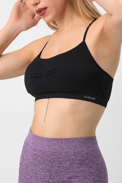 DoReMi Çapraz Sırt Askılı Spor Sütyen-147 - Resim 11