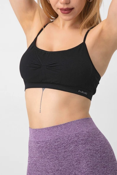 DoReMi Çapraz Sırt Askılı Spor Sütyen-147 - Resim 12