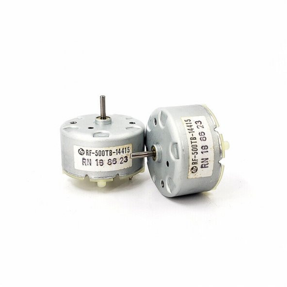 Mabuchi RF-500TB-14415 (Çap 32mm) DC 1.5-9V Mini Solar Motor - 2