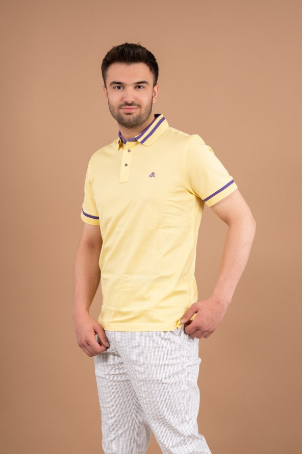 SARAR PREMIUM MERCERİZE POLO YAKA T-SHIRT - 1