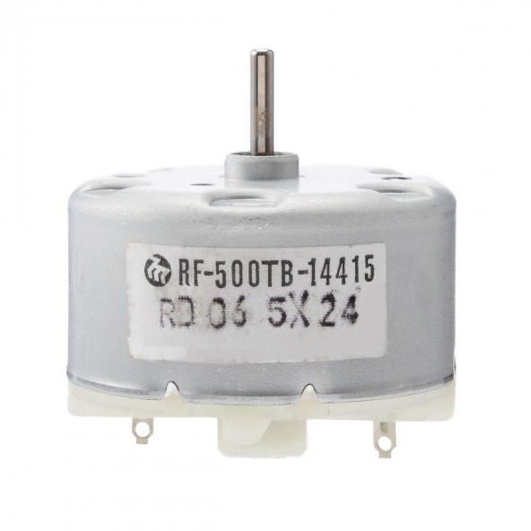DC 5V 3100 RPM Yüksek Hızlı DC Motor RF-500TB-14415 - Resim 2