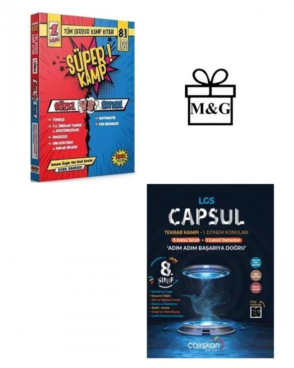 LGS 8.Sınıf 1.Dönem Süper Kamp ve Capsul Deneme