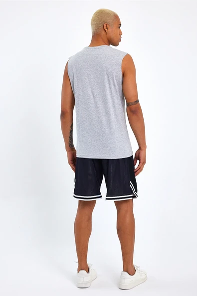 Süperlife Erkek Bisiklet Yaka Regular Fit NYC Baskılı Tişort SPR22TS124 - 6